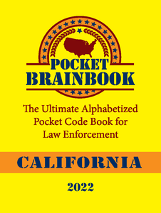 California Pocket Brainbook - 2022