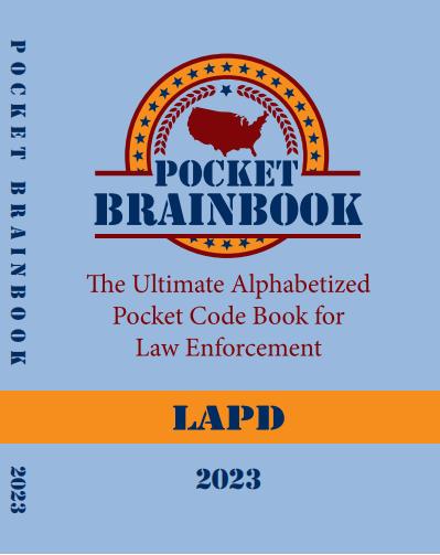 LAPD Pocket BrainBook 2023
