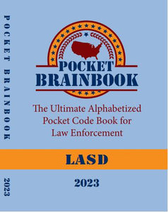 LASD PocketBrainBook 2023 - LIMITED QUANTITIES REMAIN